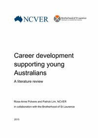 Career Development Supporting Young Australians report cover
