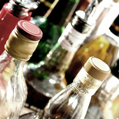 Photo of bottles of alcohol