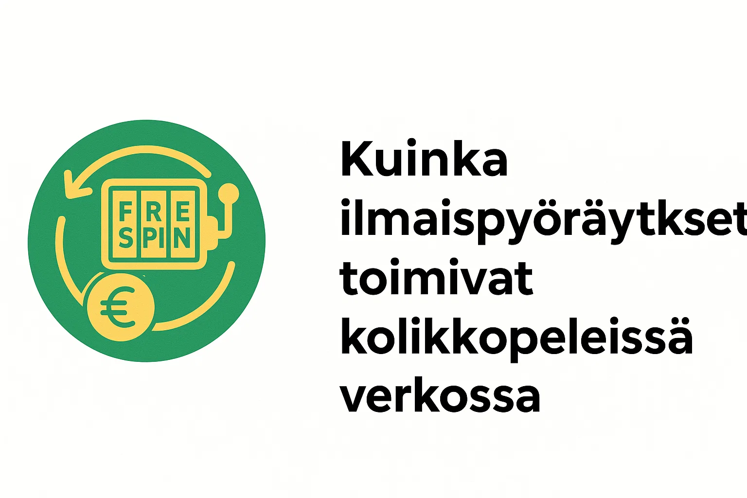 Kuinka ilmaispyöräytykset toimivat kolikkopeleissä verkossa